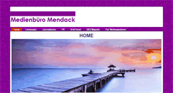 Desktop Screenshot of mb-mendack.de